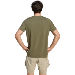 adidas Adi365 Running Climacool Iconic Laufshirt Herren KS5038 - olive strata L