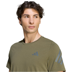 adidas Adi365 Running Climacool Iconic Laufshirt Herren KS5038 - olive strata L