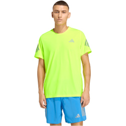 adidas Adi365 Running Climacool Iconic Laufshirt Herren JZ7693 - solar yellow S