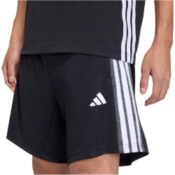 adidas Workout Essentials All-Set 3-Streifen Knit Trainingsshorts Herren KA2571 - black/white M/7"