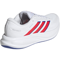 adidas Response 2 Laufschuhe Herren KJ1751 - cloud white/pure ruby/core black 42 2/3