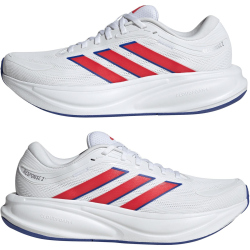 adidas Response 2 Laufschuhe Herren KJ1751 - cloud white/pure ruby/core black 42 2/3