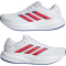 adidas Response 2 Laufschuhe Herren KJ1751 - cloud white/pure ruby/core black 42 2/3