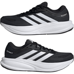 adidas Response 2 Laufschuhe Herren KJ1748 - core black/cloud white/matte silver 41 1/3