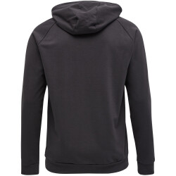 hummel GO Baumwoll Logo Hoodie Kinder asphalt 140