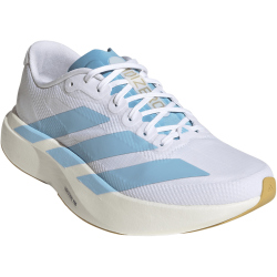 adidas Adizero Evo SL Laufschuhe Damen JQ4526 - cloud white/clear blue/matte gold 38