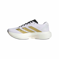 adidas Adizero Evo SL Laufschuhe Damen JQ4411 - cloud white/matte gold/core black 38