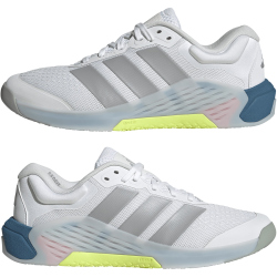 adidas Dropset 4 Power Fitnessschuhe Damen JR4663 - cloud white/halo silver/dusky ink 38
