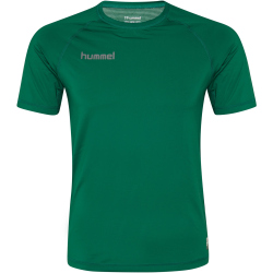 hummel First Performance kurzarm Funktionsshirt Herren evergreen S