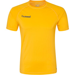 hummel First Performance kurzarm Funktionsshirt Kinder sports yellow 140