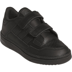 adidas Rapid Court Sneaker Kinder KH8815 - core black/core black/carbon 33