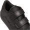adidas Rapid Court Sneaker Kinder KH8815 - core black/core black/carbon 33