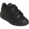 adidas Rapid Court Sneaker Kinder KH8815 - core black/core black/carbon 35