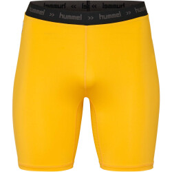 hummel First Performance kurze Funktionshose Kinder sports yellow 140
