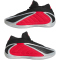 adidas Anthony Edwards 2 Basketballschuhe JQ9497 - silver met./pure ruby/core black 41 1/3