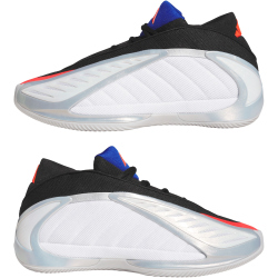 adidas Anthony Edwards 2 Basketballschuhe KJ4228 - cloud white/lucid red/silver met. 40