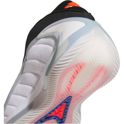 adidas Anthony Edwards 2 Basketballschuhe KJ4228 - cloud white/lucid red/silver met. 40