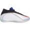 adidas Anthony Edwards 2 Basketballschuhe KJ4228 - cloud white/lucid red/silver met. 43 1/3