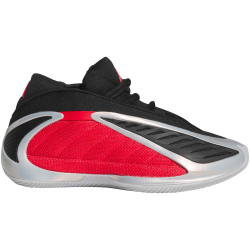 adidas Anthony Edwards 2 Basketballschuhe Kinder JQ9489 - silver met./pure ruby/core black 36