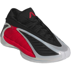 adidas Anthony Edwards 2 Basketballschuhe Kinder JQ9489 - silver met./pure ruby/core black 36