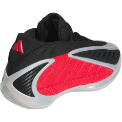 adidas Anthony Edwards 2 Basketballschuhe Kinder JQ9489 - silver met./pure ruby/core black 36