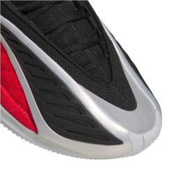 adidas Anthony Edwards 2 Basketballschuhe Kinder JQ9489 - silver met./pure ruby/core black 36