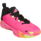 adidas Initiation Basketballschuhe JQ6863 - lucid pink/core black/lucid lemon 41 1/3