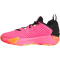 adidas Initiation Basketballschuhe JQ6863 - lucid pink/core black/lucid lemon 41 1/3