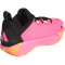 adidas Initiation Basketballschuhe JQ6863 - lucid pink/core black/lucid lemon 41 1/3