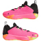 adidas Initiation Basketballschuhe JQ6863 - lucid pink/core black/lucid lemon 41 1/3
