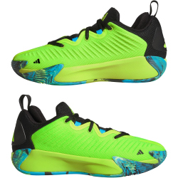 adidas Initiation Basketballschuhe JQ6861 - lucid lemon/core black/lucid aquamarine 45 1/3