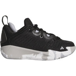 adidas Initiation Basketballschuhe Kinder JQ6847 - core black/halo silver/cloud white 30.5