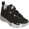 adidas Initiation Basketballschuhe Kinder JQ6847 - core black/halo silver/cloud white 30.5
