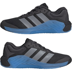 adidas Dropset 4 Power Fitnessschuhe Herren JR4681 - carbon/grey/ray blue 41 1/3