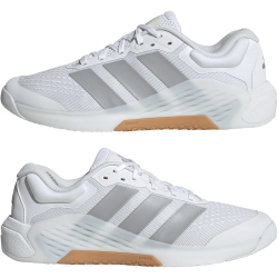 adidas Dropset 4 Power Fitnessschuhe Herren JR4672 - cloud white/halo silver/cloud white 38