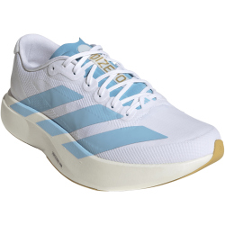 adidas Adizero Evo SL Laufschuhe Herren JQ4527 - cloud white/clear blue/matte gold 43 1/3