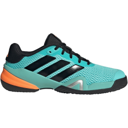 adidas Barricade Tennisschuhe Kinder JR4447 - flash aqua/core black/lucid orange 32