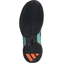 adidas Barricade Tennisschuhe Kinder JR4447 - flash aqua/core black/lucid orange 32
