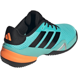 adidas Barricade Tennisschuhe Kinder JR4447 - flash aqua/core black/lucid orange 32