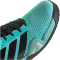 adidas Barricade Tennisschuhe Kinder JR4447 - flash aqua/core black/lucid orange 32