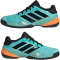 adidas Barricade Tennisschuhe Kinder JR4447 - flash aqua/core black/lucid orange 32