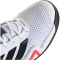 adidas Barricade Tennisschuhe Kinder JQ9127 - cloud white/maroon/grey two 38