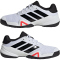 adidas Barricade Tennisschuhe Kinder JQ9127 - cloud white/maroon/grey two 38