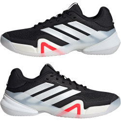 adidas Barricade 14 Clay Tennisschuhe Herren JR1739 - core black/zero met./lucid red 41 1/3