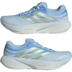 adidas Supernova Solution 3 Laufschuhe Damen JR7395 - crystal sky/silver met./lime burst 37 1/3