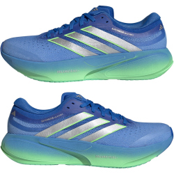 adidas Supernova Solution 3 Laufschuhe Herren JR7399 - lucky blue/silver met./lime burst 44