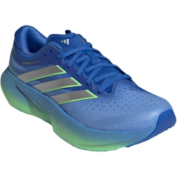adidas Supernova Solution 3 Laufschuhe Herren JR7399 - lucky blue/silver met./lime burst 44 2/3