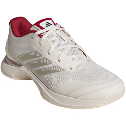 adidas Avacourt 3 Tennisschuhe Damen JS2560 - chalk white/ice gold met./team victory red 38