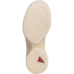 adidas Avacourt 3 Tennisschuhe Damen JS2560 - chalk white/ice gold met./team victory red 38