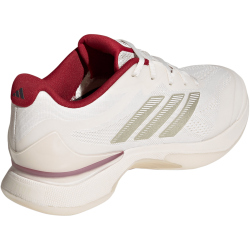 adidas Avacourt 3 Tennisschuhe Damen JS2560 - chalk white/ice gold met./team victory red 38